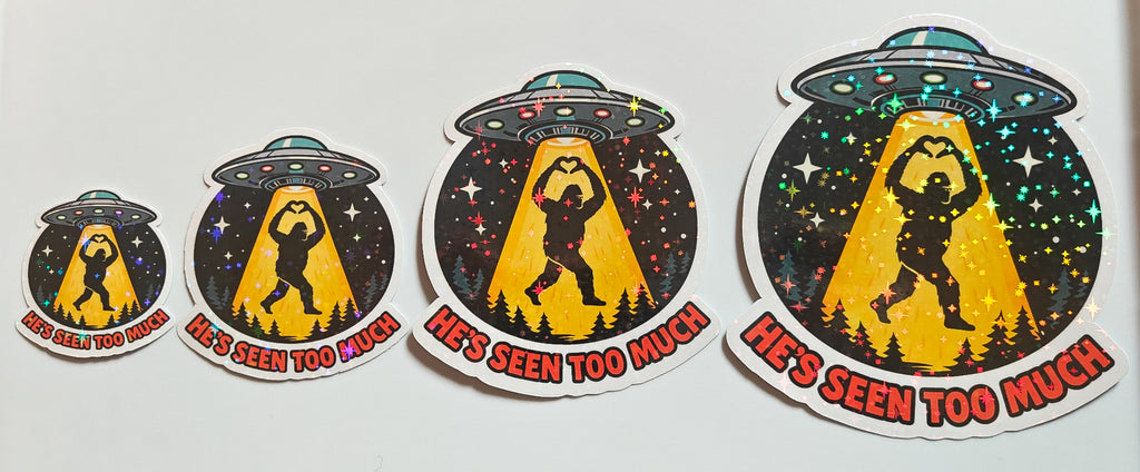 UFO Bigfoot - He's Seen Too Much