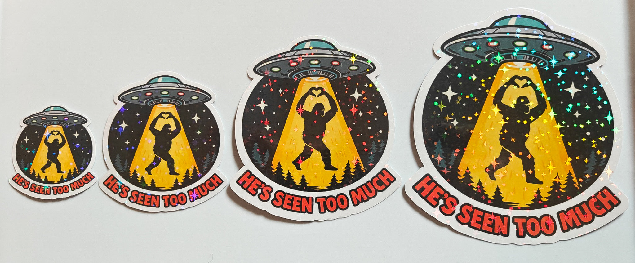 UFO Bigfoot - He's Seen Too Much