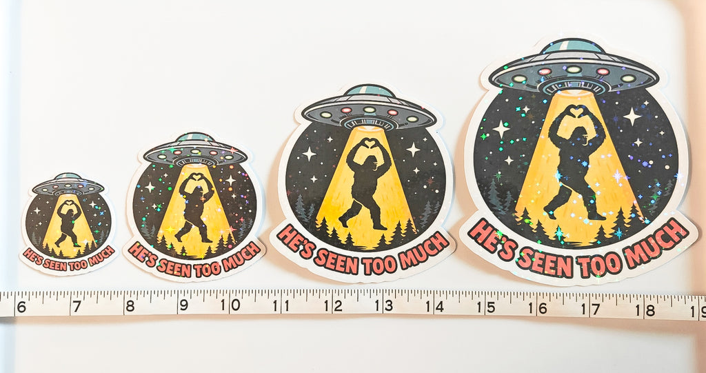 UFO Bigfoot - He's Seen Too Much