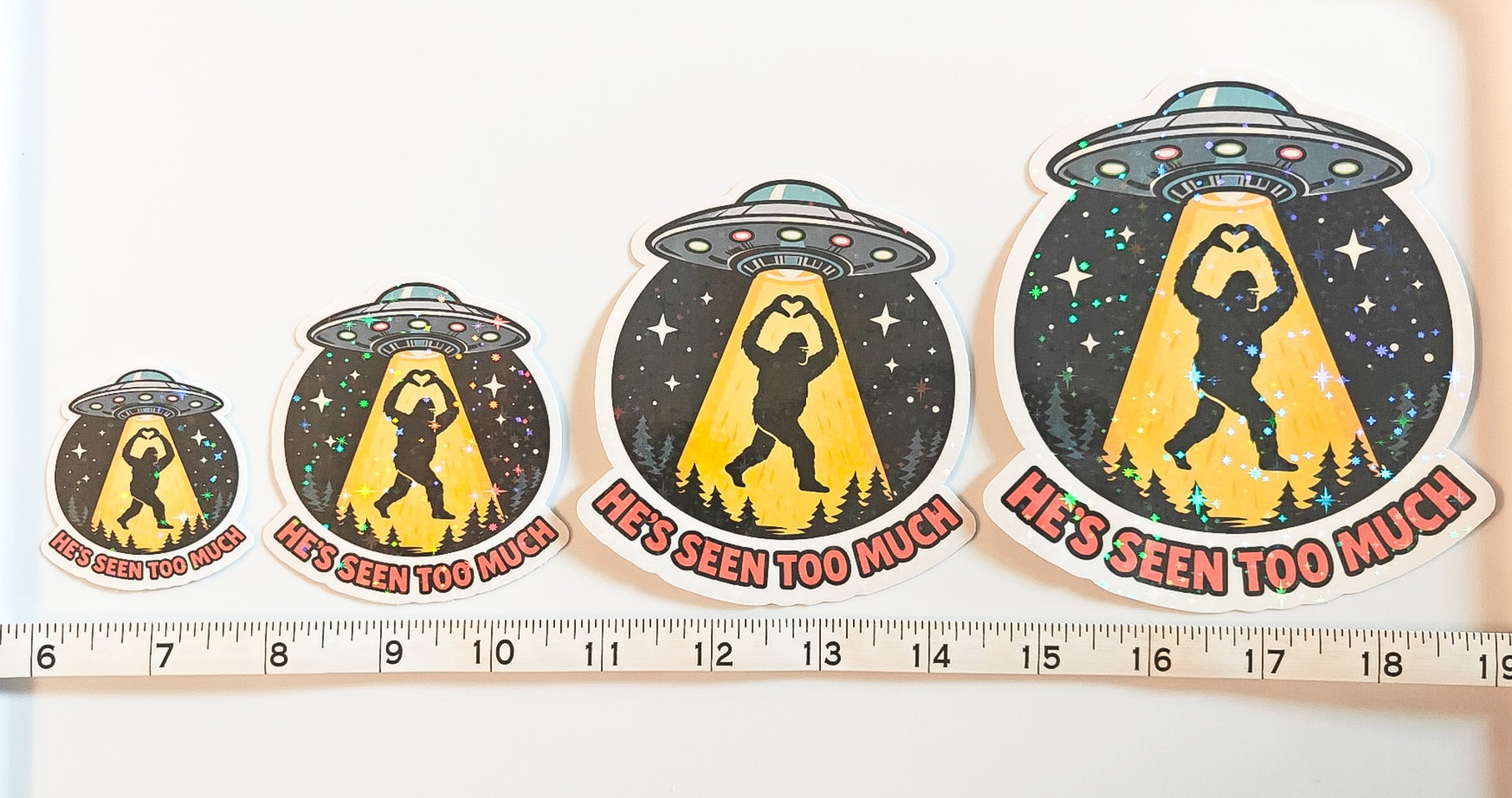 UFO Bigfoot - He's Seen Too Much