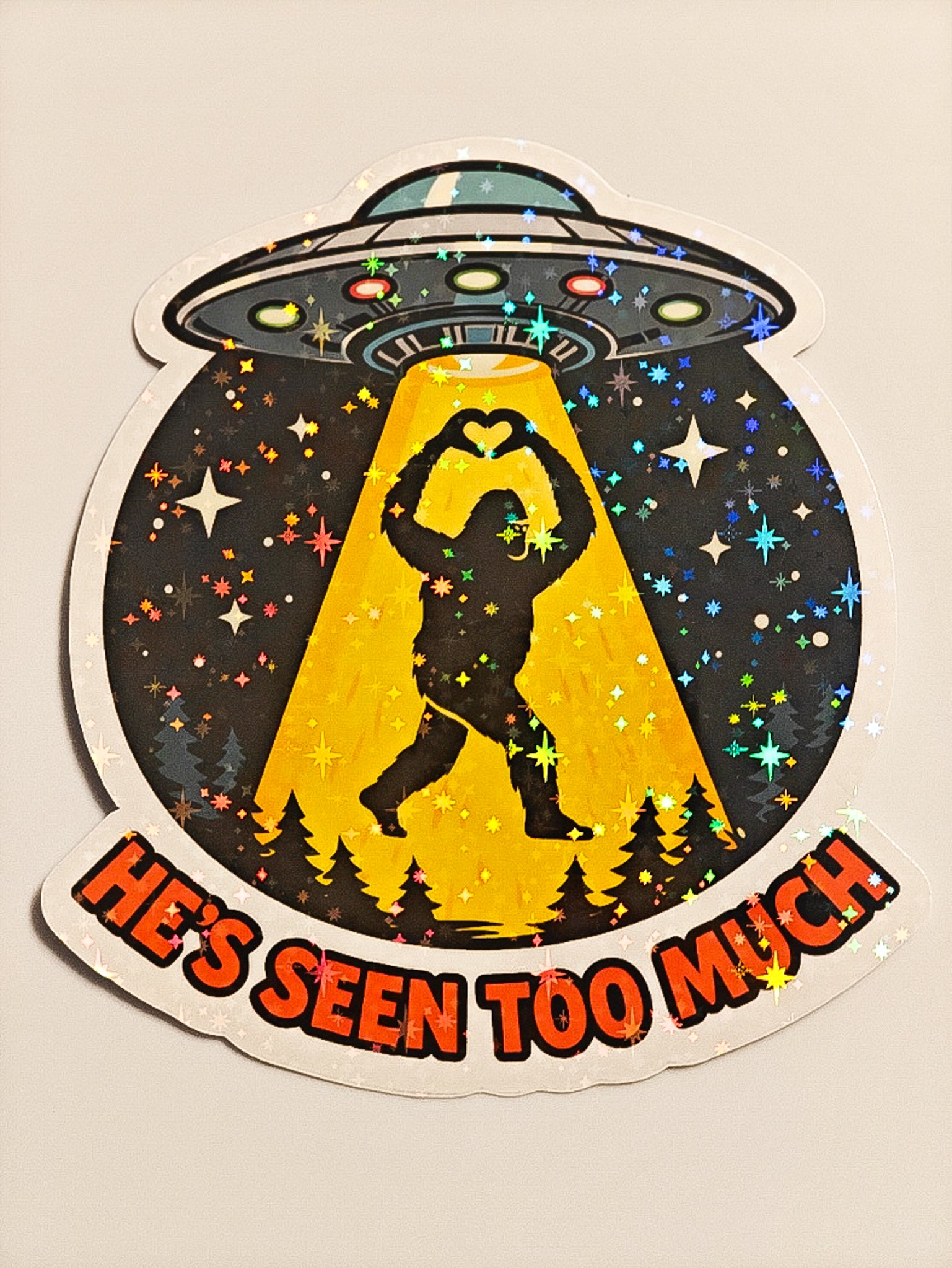 UFO Bigfoot - He's Seen Too Much