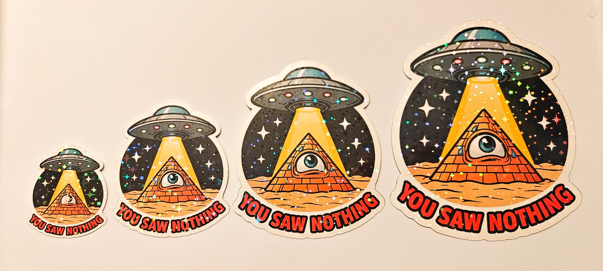 UFO Pyramid - You Saw Nothing