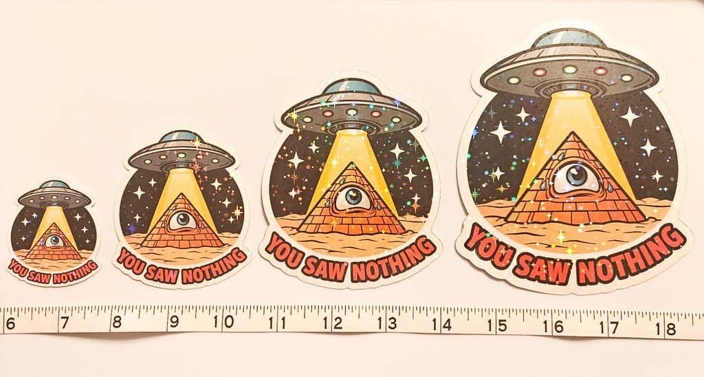 UFO Pyramid - You Saw Nothing