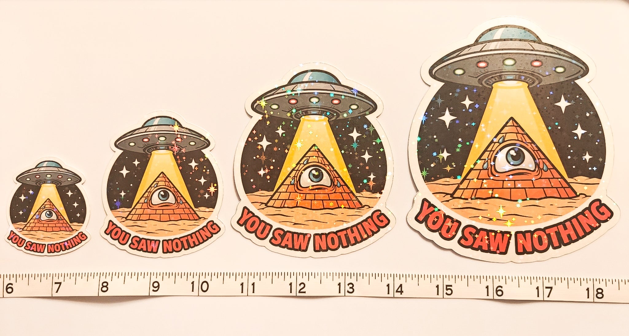 UFO Pyramid - You Saw Nothing
