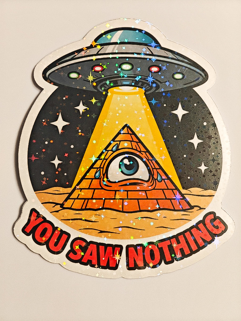 UFO Pyramid - You Saw Nothing