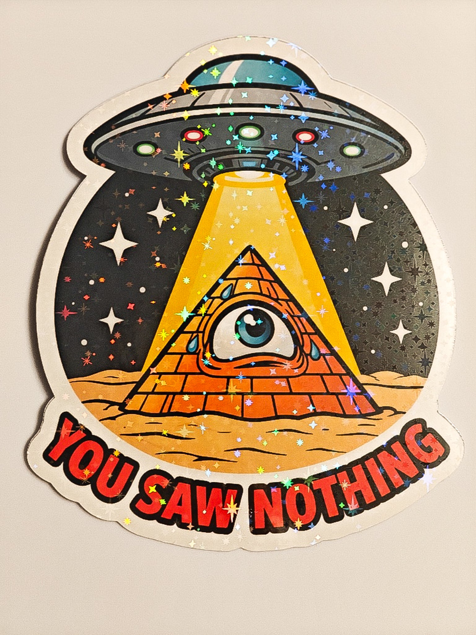 UFO Pyramid - You Saw Nothing